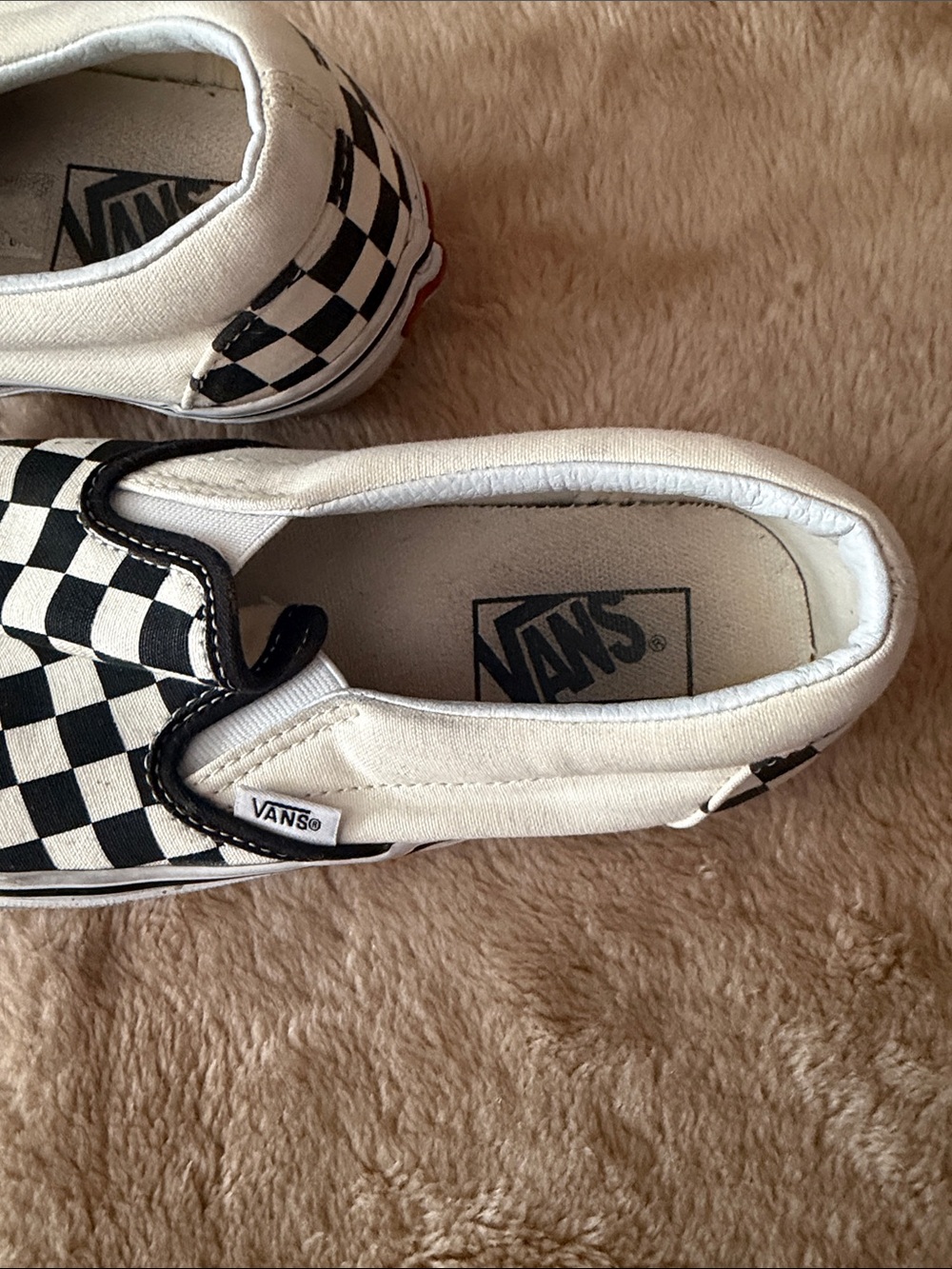 Vans slip on tennis shoes. 3542 - Picture 3 of 6
